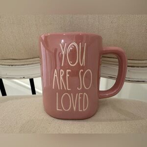 🦢 Rae Dunn NWT Iridescent You Are So Loved ceramic Mug